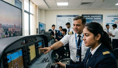 commercial flying career india