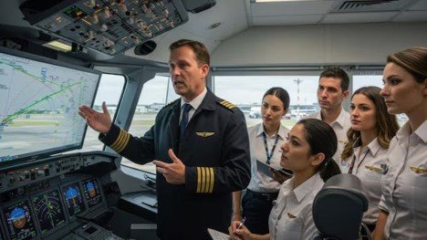 student pilot training