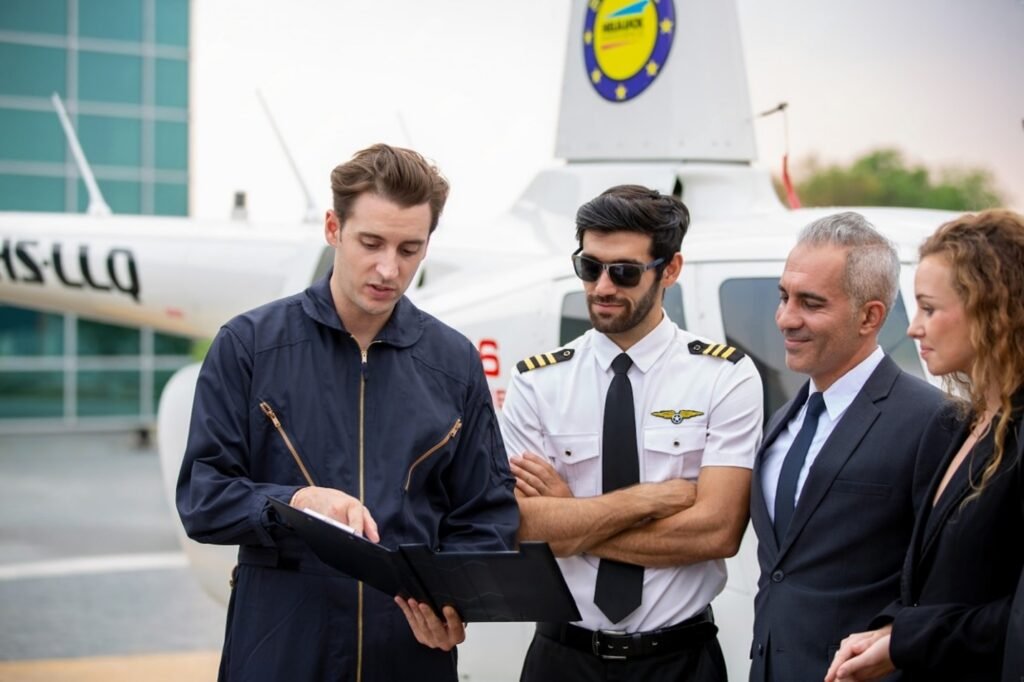 Top performing aviation students