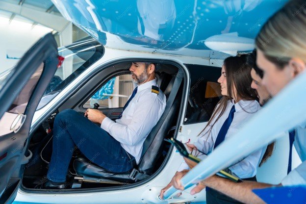Student pilot training